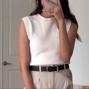 Wilfred Alps Sleeveless Knit Tank/vest